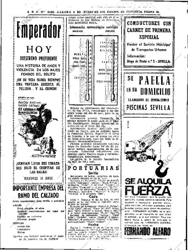 ABC SEVILLA 08-01-1966 página 38