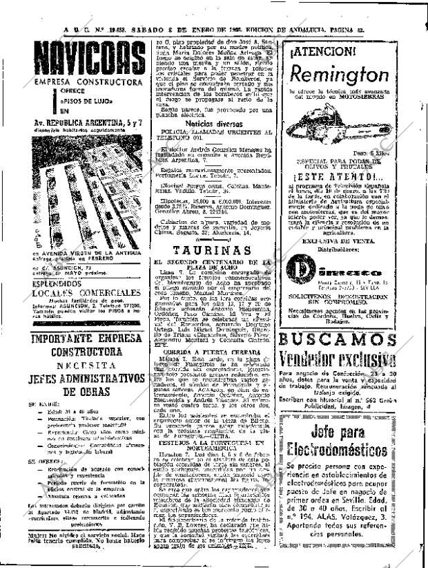 ABC SEVILLA 08-01-1966 página 42