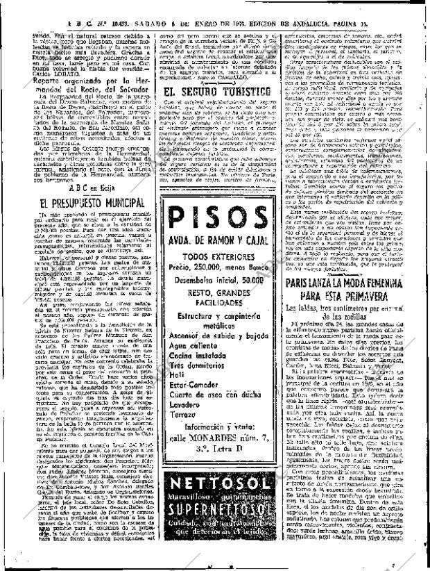 ABC SEVILLA 08-01-1966 página 44