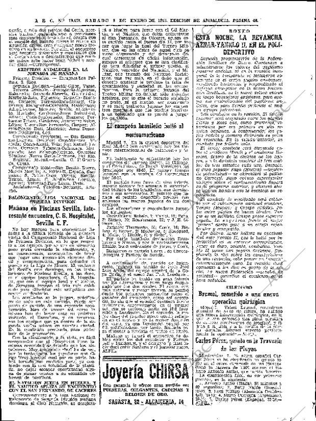 ABC SEVILLA 08-01-1966 página 46