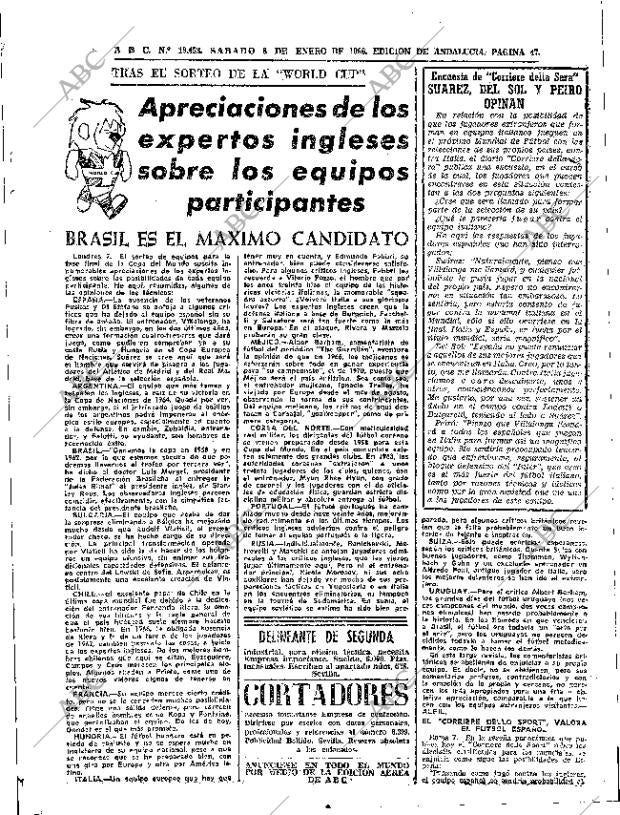 ABC SEVILLA 08-01-1966 página 47