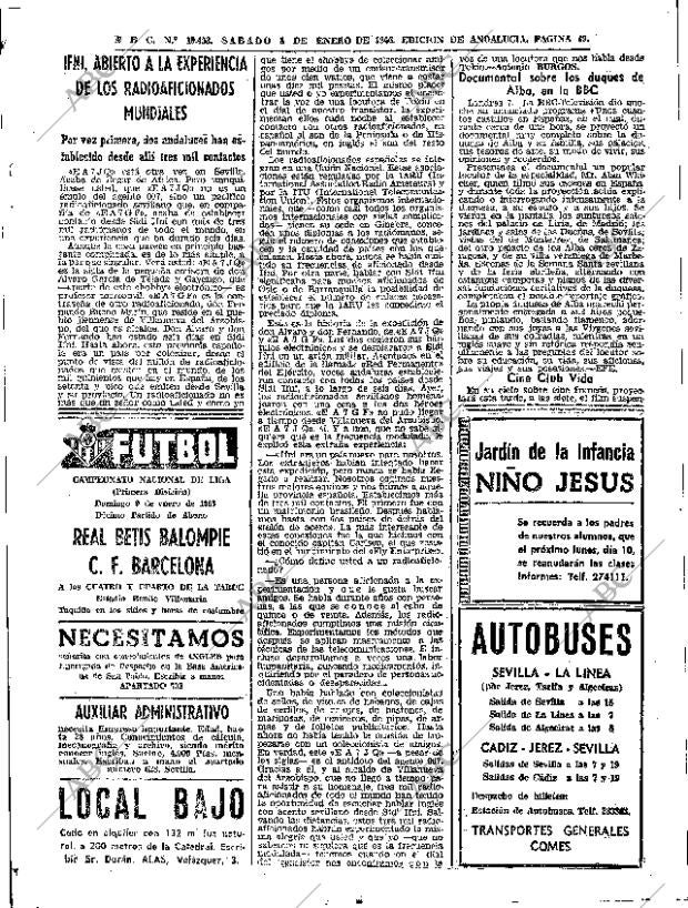ABC SEVILLA 08-01-1966 página 49