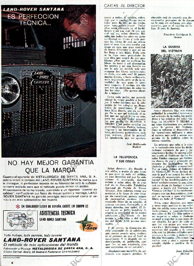 BLANCO Y NEGRO MADRID 08-01-1966 página 6