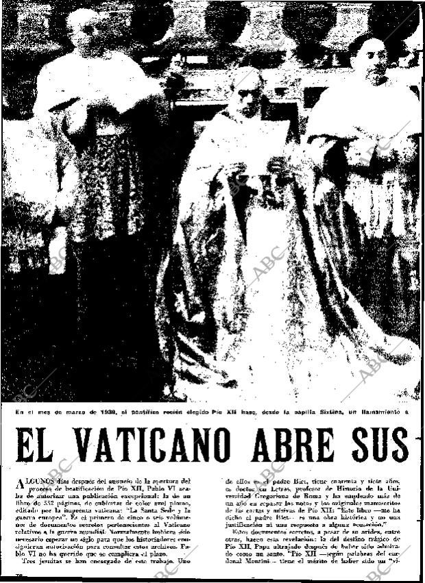 BLANCO Y NEGRO MADRID 08-01-1966 página 74