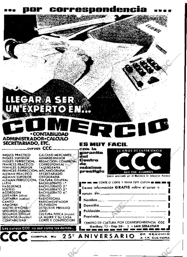 ABC MADRID 09-01-1966 página 45