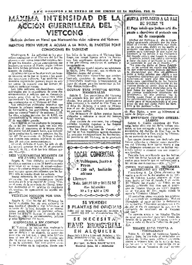 ABC MADRID 09-01-1966 página 49