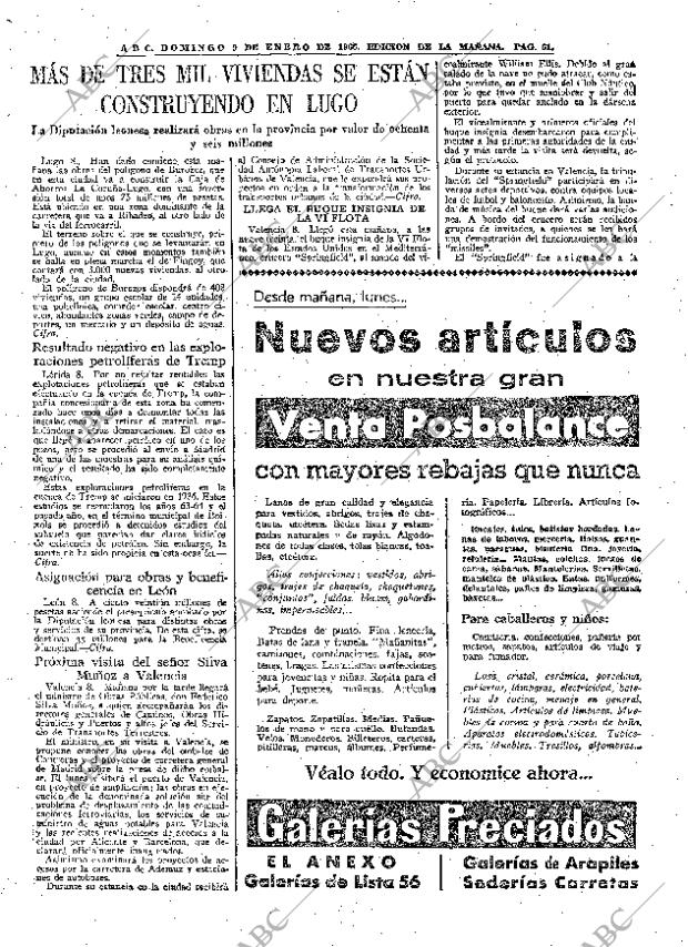 ABC MADRID 09-01-1966 página 61