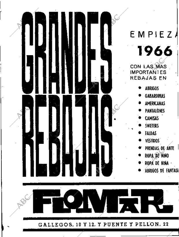 ABC SEVILLA 09-01-1966 página 29