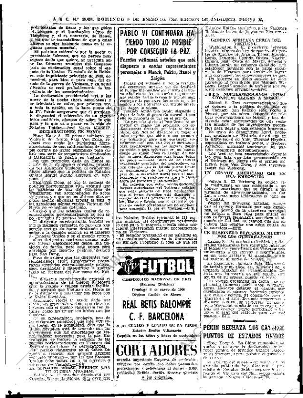 ABC SEVILLA 09-01-1966 página 32
