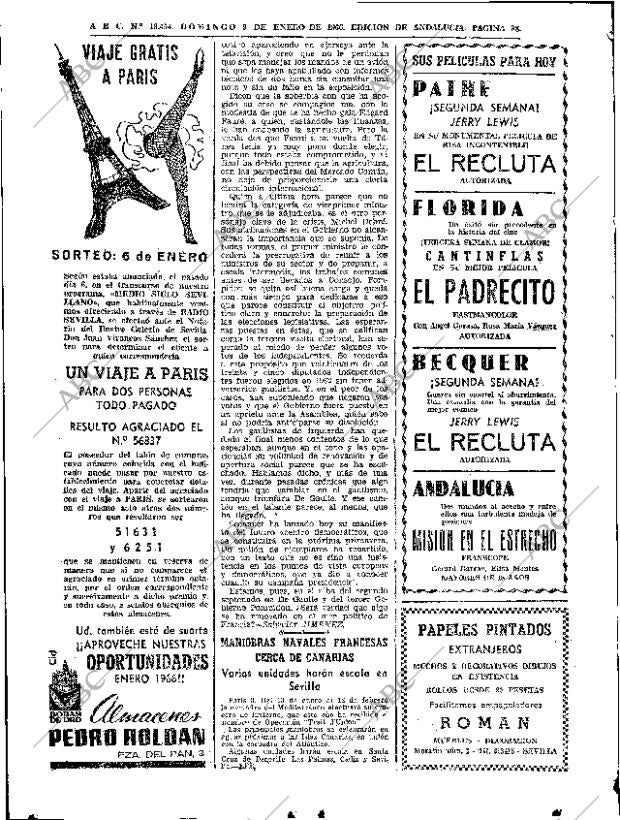 ABC SEVILLA 09-01-1966 página 38