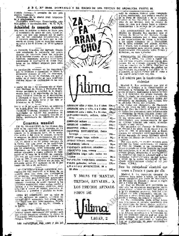 ABC SEVILLA 09-01-1966 página 54