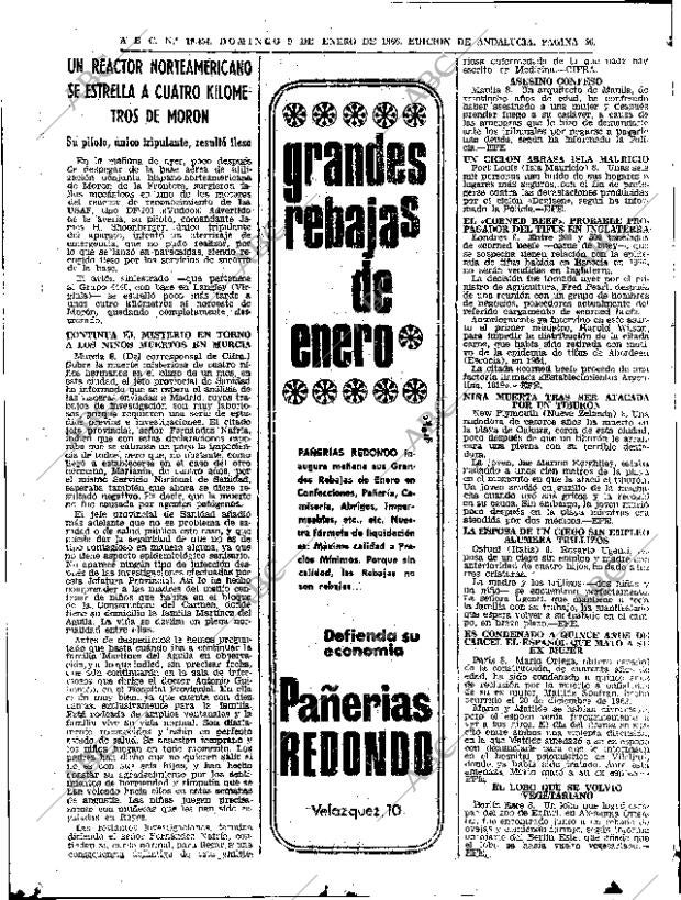 ABC SEVILLA 09-01-1966 página 56
