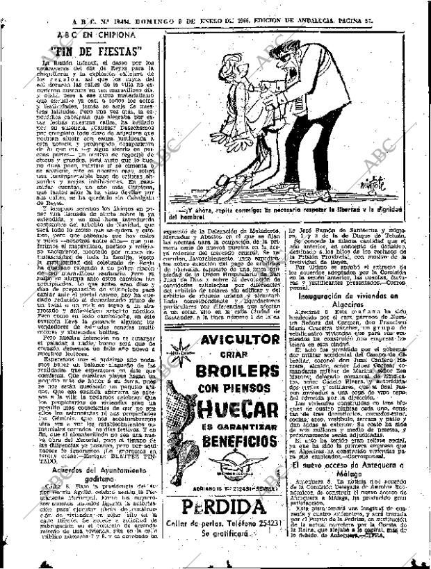 ABC SEVILLA 09-01-1966 página 57