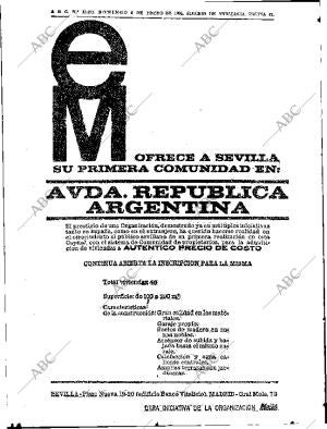 ABC SEVILLA 09-01-1966 página 62