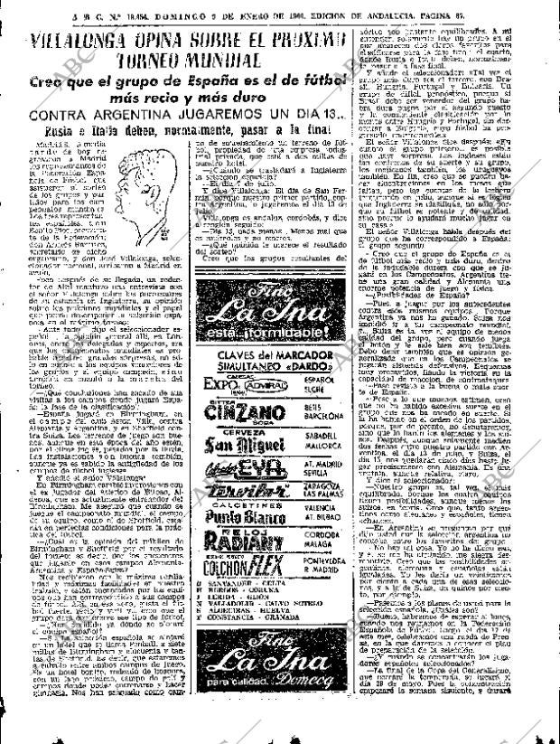 ABC SEVILLA 09-01-1966 página 67