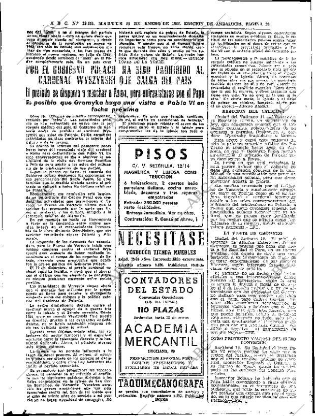 ABC SEVILLA 11-01-1966 página 26