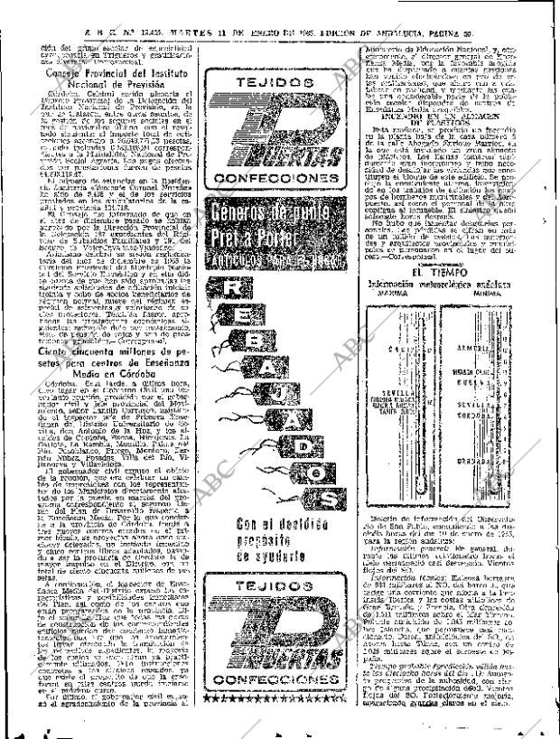 ABC SEVILLA 11-01-1966 página 30