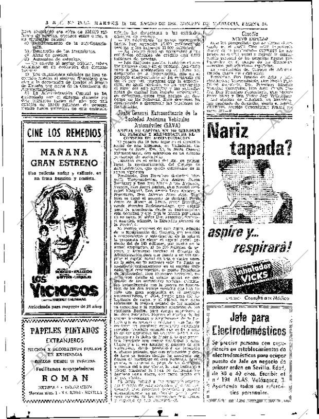ABC SEVILLA 11-01-1966 página 34