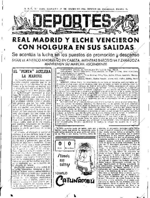 ABC SEVILLA 11-01-1966 página 41