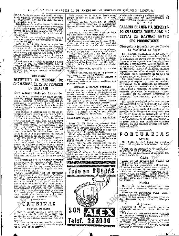 ABC SEVILLA 11-01-1966 página 53