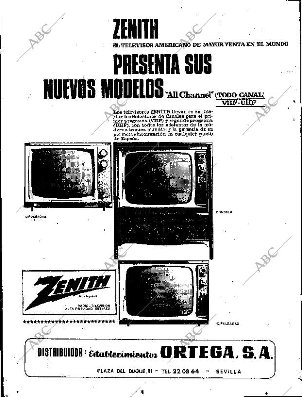 ABC SEVILLA 11-01-1966 página 6