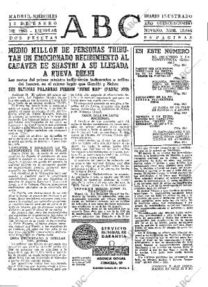 ABC MADRID 12-01-1966 página 31