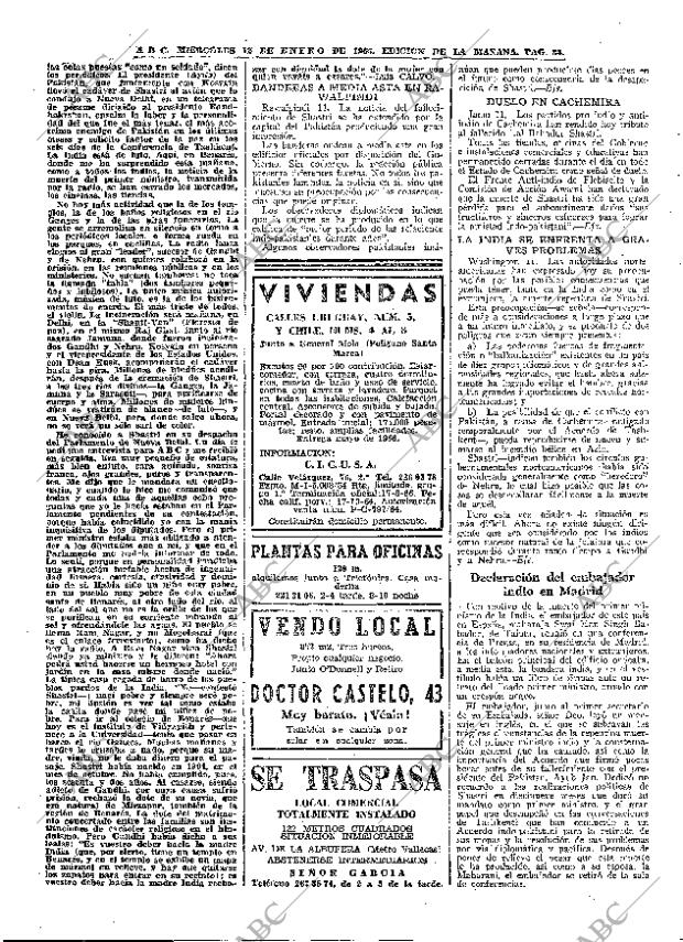 ABC MADRID 12-01-1966 página 34