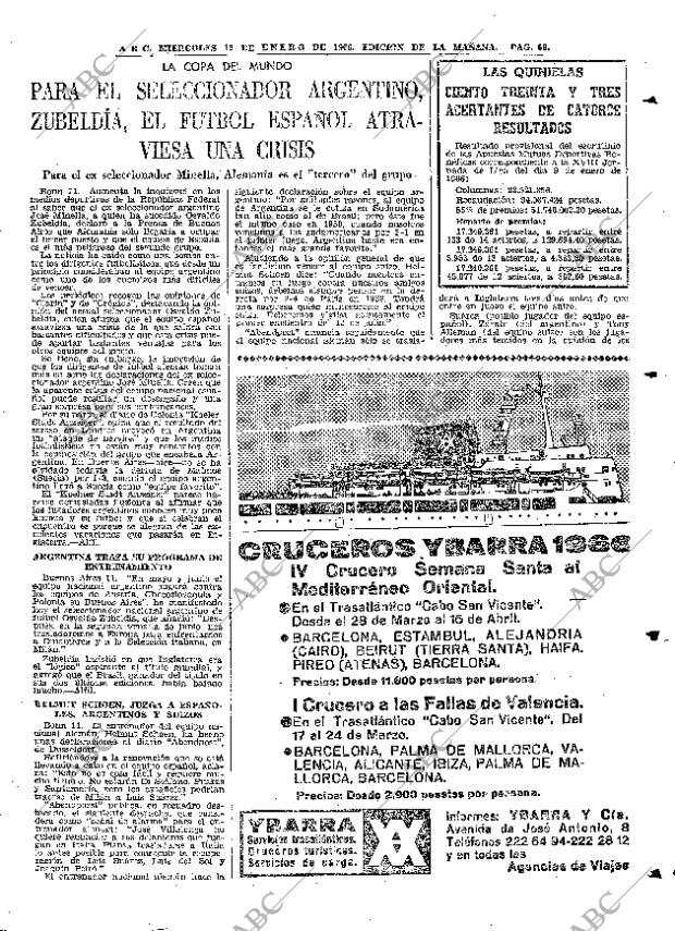 ABC MADRID 12-01-1966 página 69