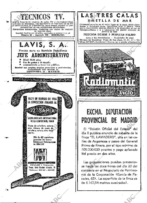 ABC MADRID 12-01-1966 página 94