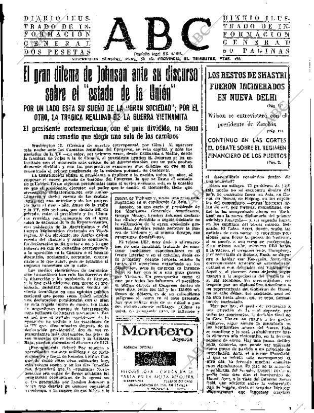 ABC SEVILLA 13-01-1966 página 15