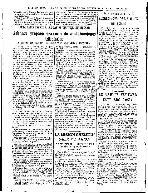 ABC SEVILLA 13-01-1966 página 16