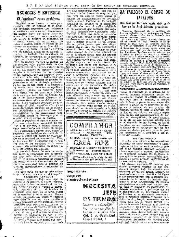 ABC SEVILLA 13-01-1966 página 41