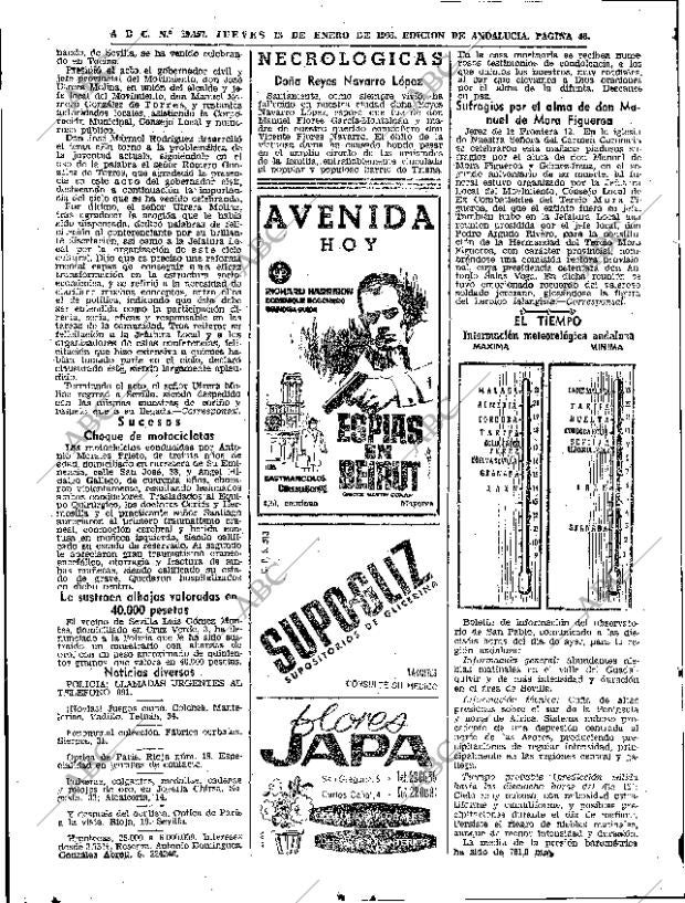 ABC SEVILLA 13-01-1966 página 46