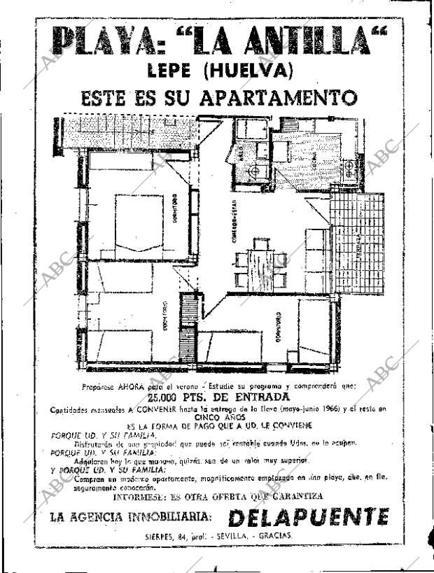 ABC SEVILLA 13-01-1966 página 56