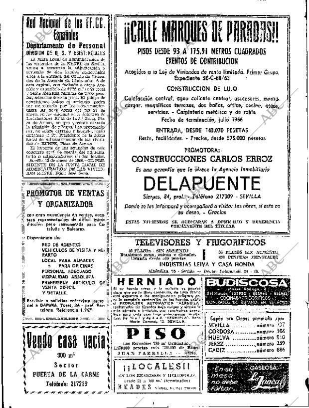 ABC SEVILLA 13-01-1966 página 58