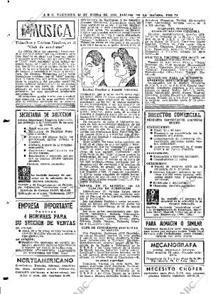 ABC MADRID 14-01-1966 página 70