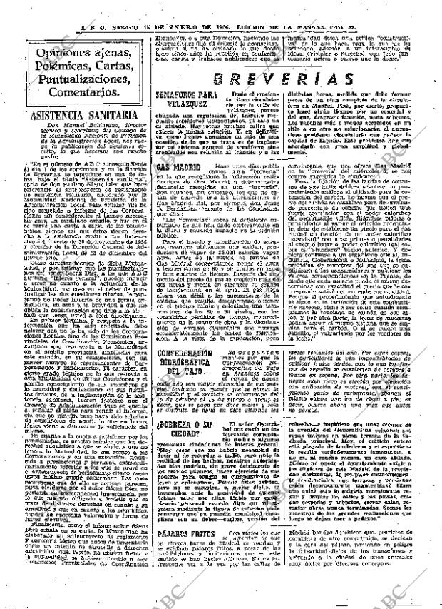 ABC MADRID 15-01-1966 página 32