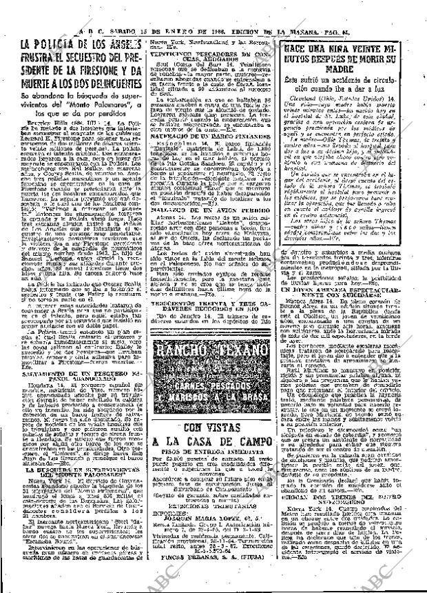 ABC MADRID 15-01-1966 página 44