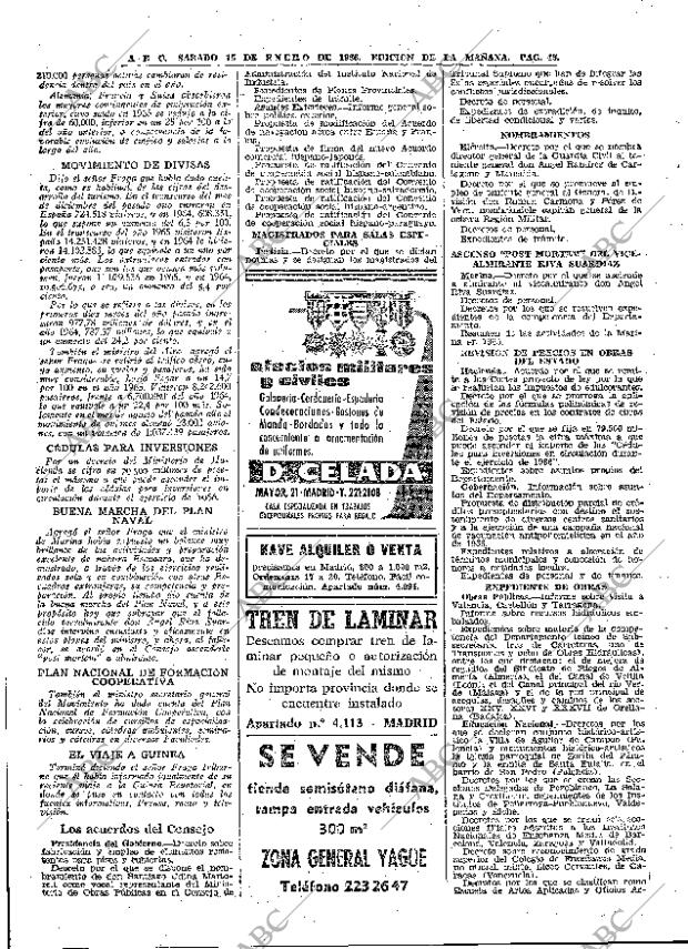 ABC MADRID 15-01-1966 página 46