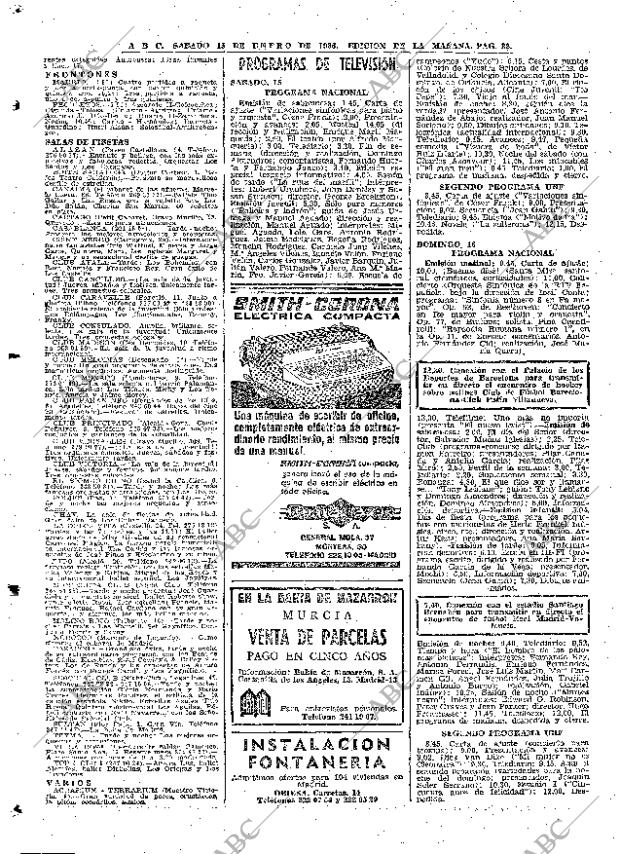 ABC MADRID 15-01-1966 página 82
