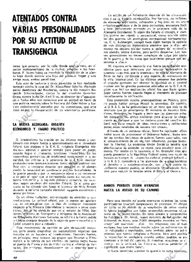 BLANCO Y NEGRO MADRID 15-01-1966 página 42