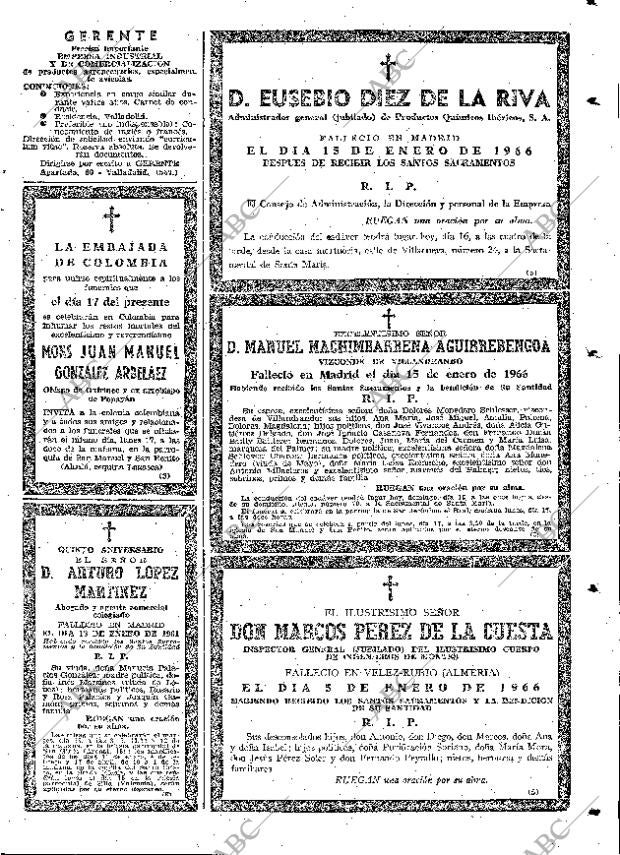 ABC MADRID 16-01-1966 página 115