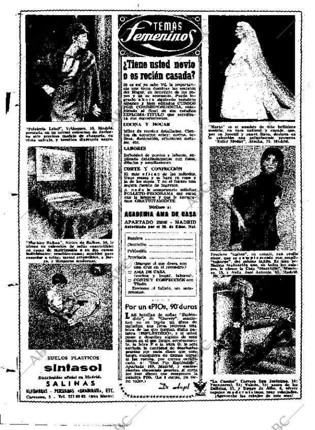 ABC MADRID 16-01-1966 página 20