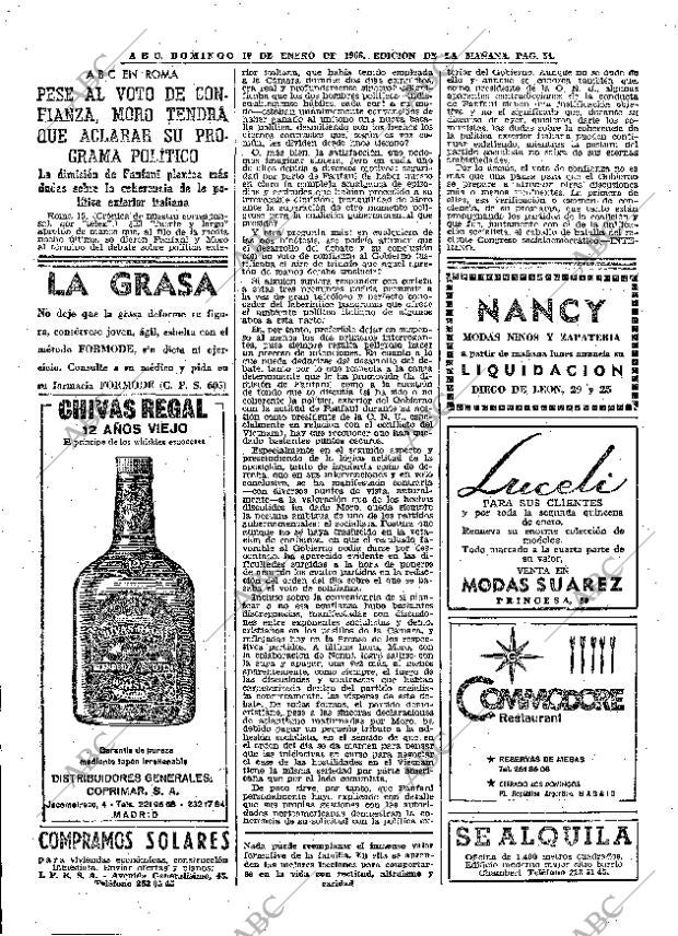 ABC MADRID 16-01-1966 página 54