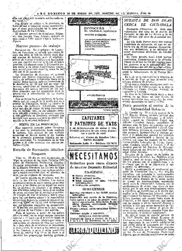 ABC MADRID 16-01-1966 página 66