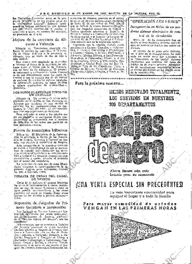 ABC MADRID 16-01-1966 página 67