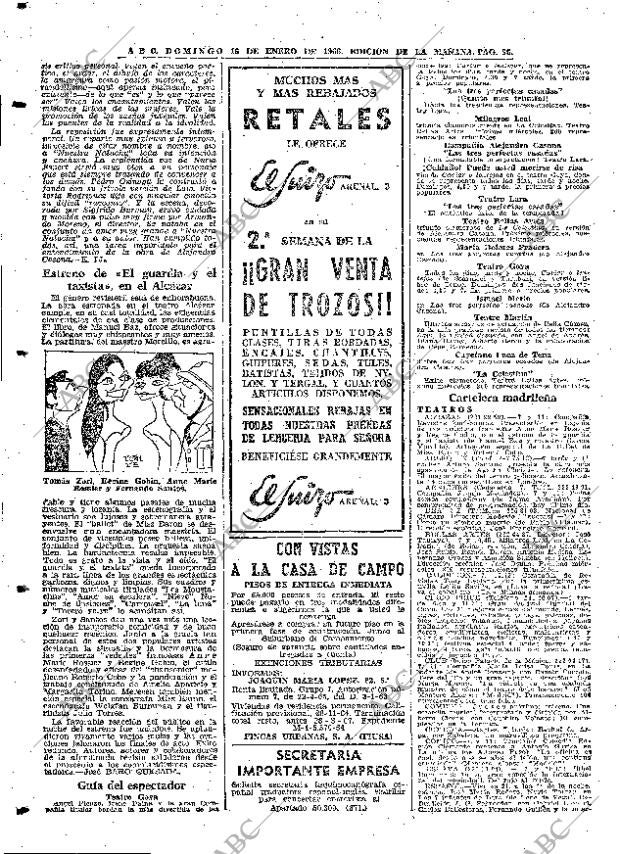 ABC MADRID 16-01-1966 página 96