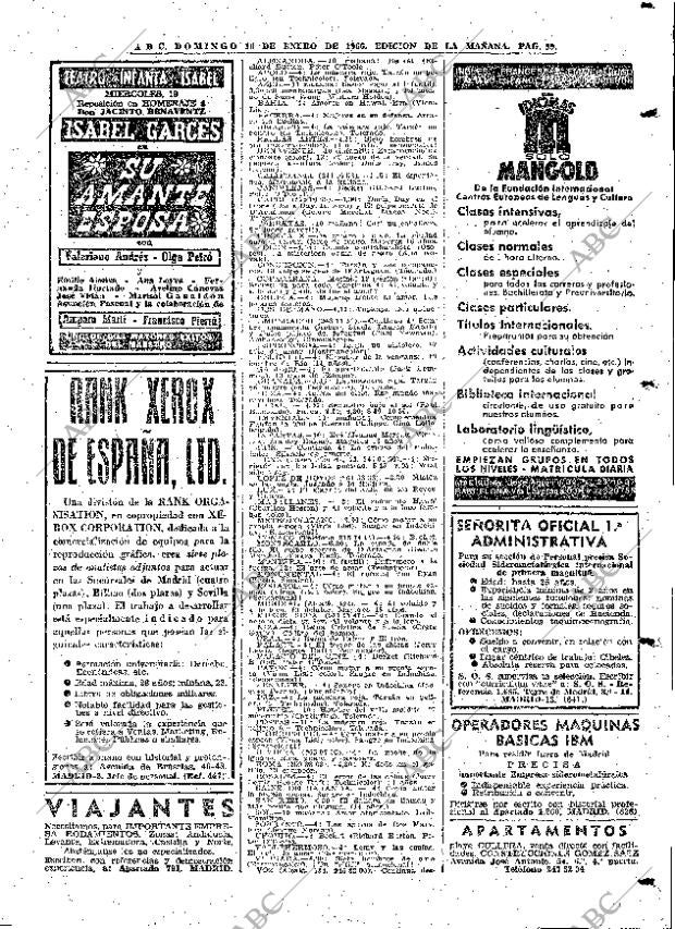 ABC MADRID 16-01-1966 página 99