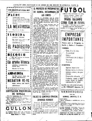 ABC SEVILLA 16-01-1966 página 46