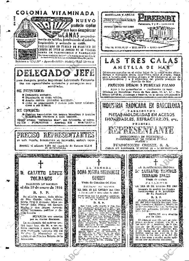 ABC MADRID 20-01-1966 página 100